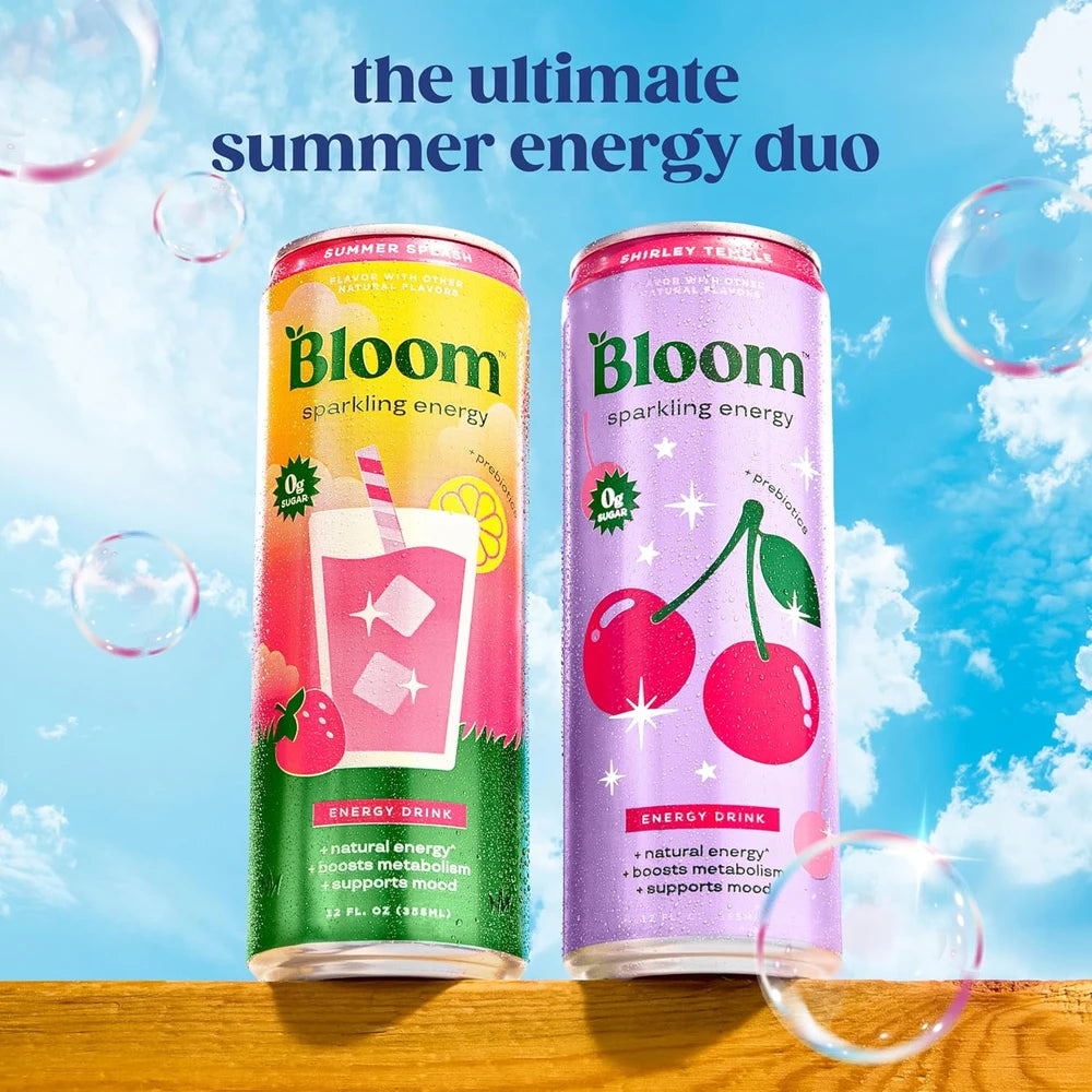 Bloom Nutrition Sparkling Energy Drink
