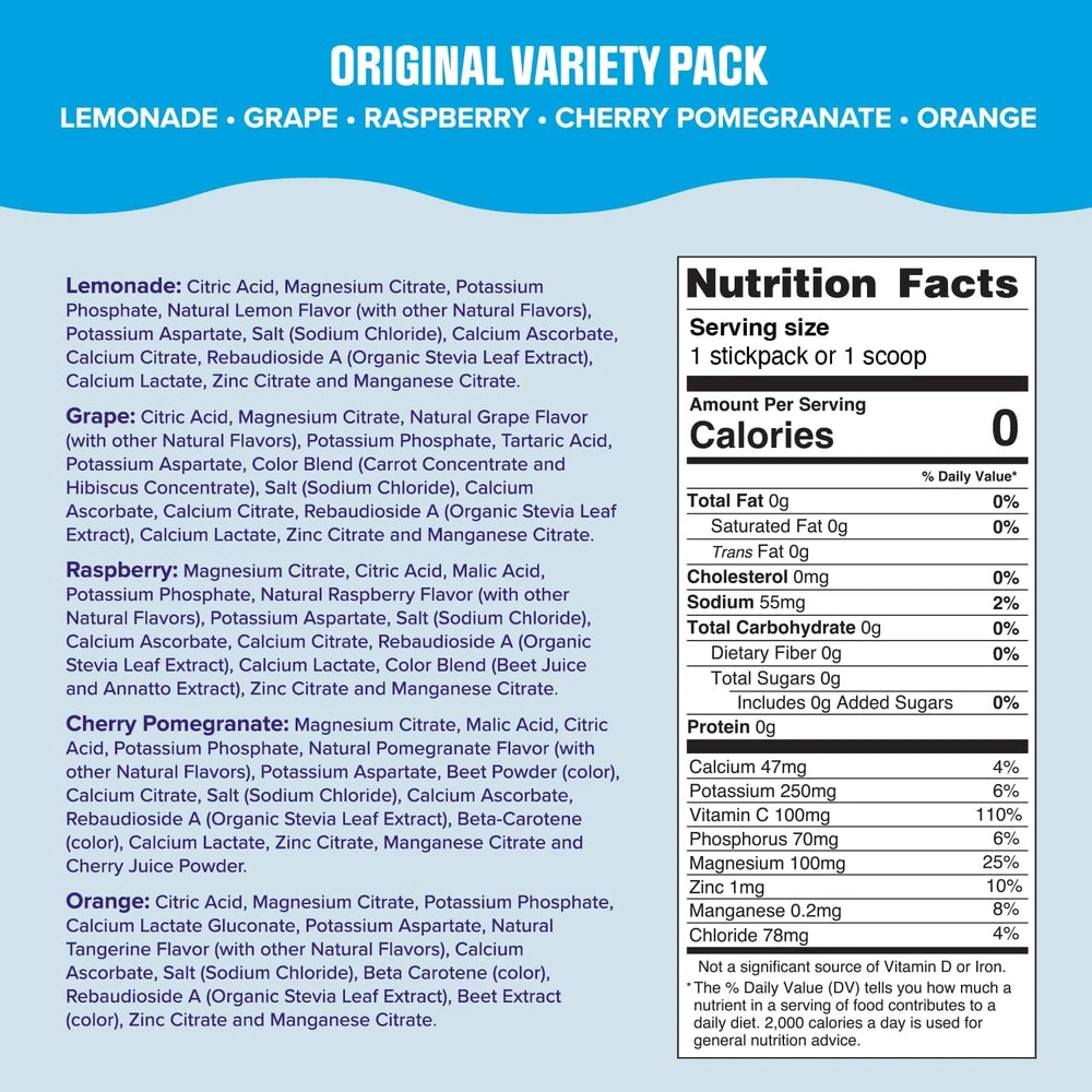 Ultima Replenisher Electrolyte Powder