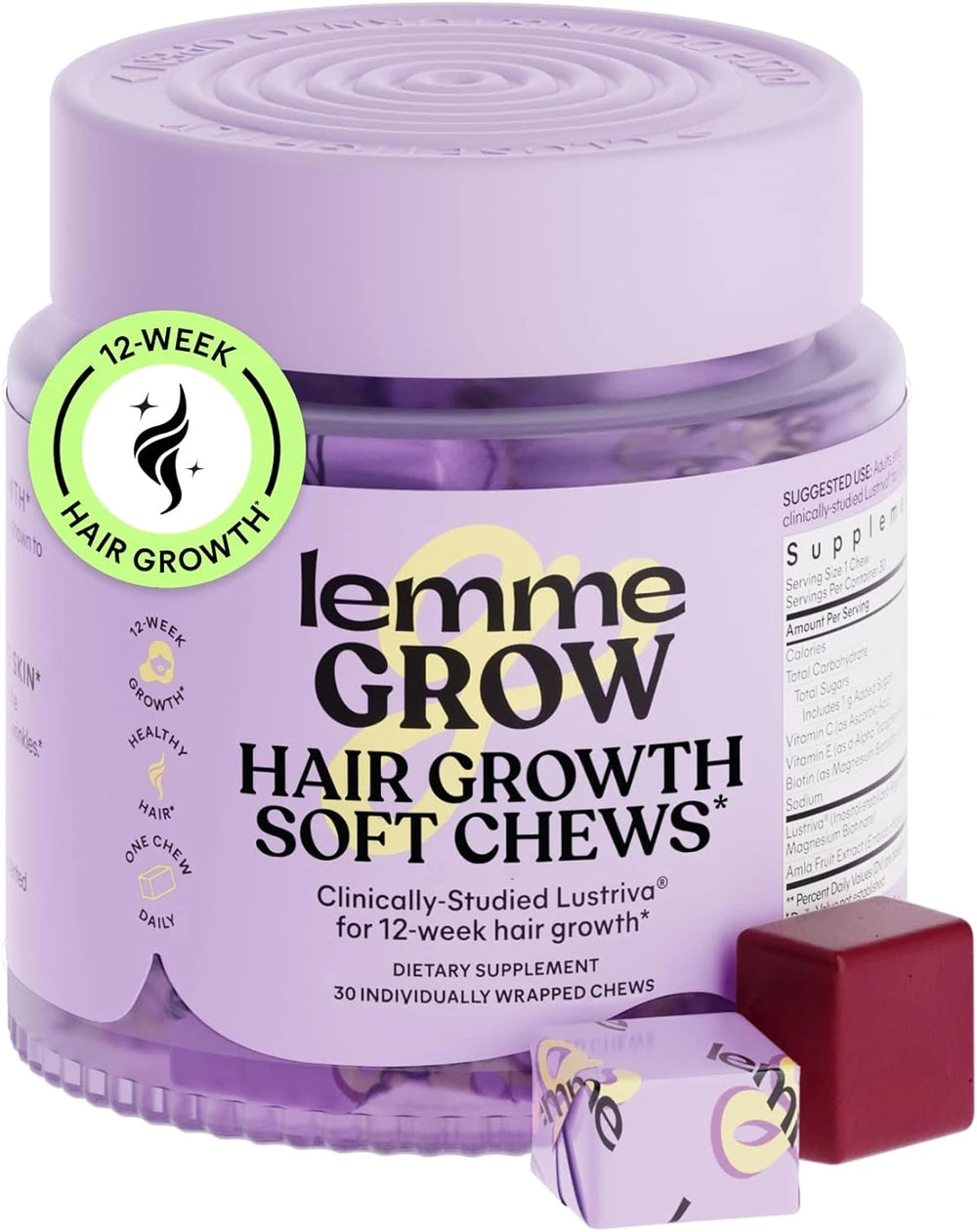Lemme Grow Hair Growth Chews