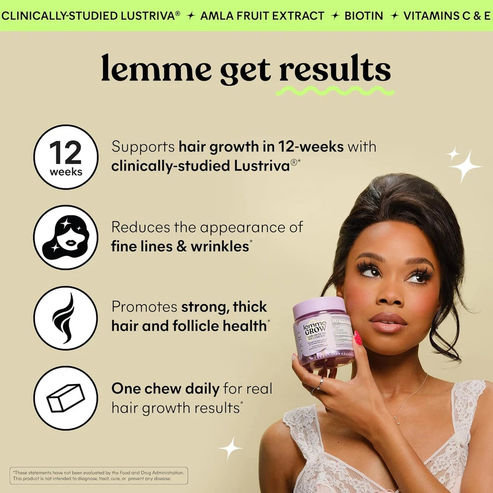 Lemme Grow Hair Growth Chews