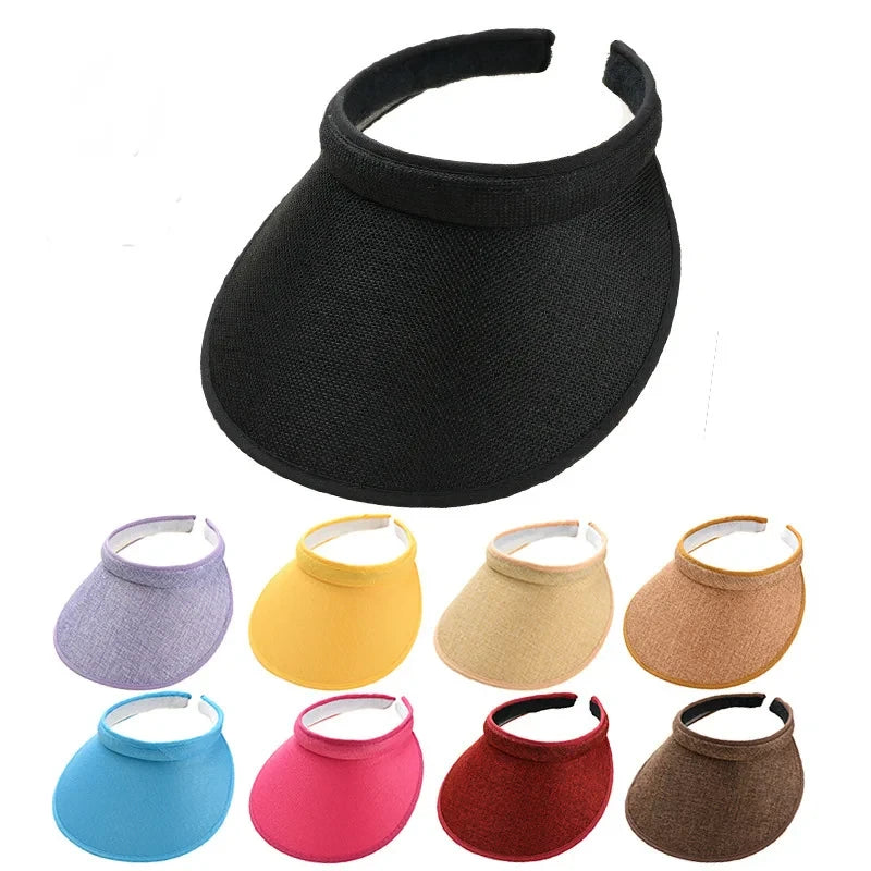 Wide Brim Foldable Straw Beach Hat