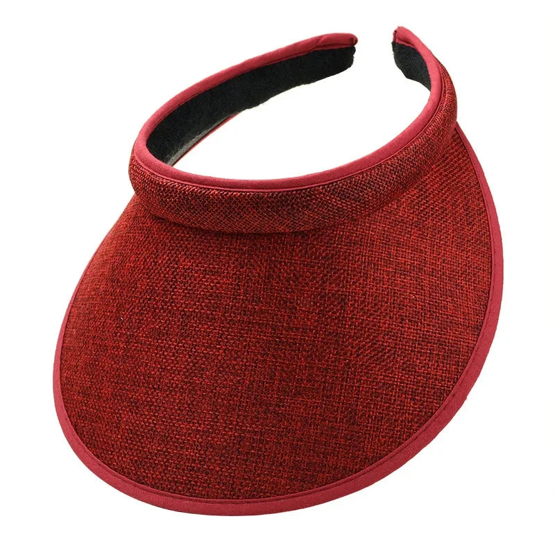 Wide Brim Foldable Straw Beach Hat