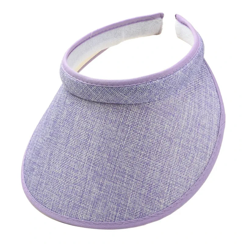 Wide Brim Foldable Straw Beach Hat