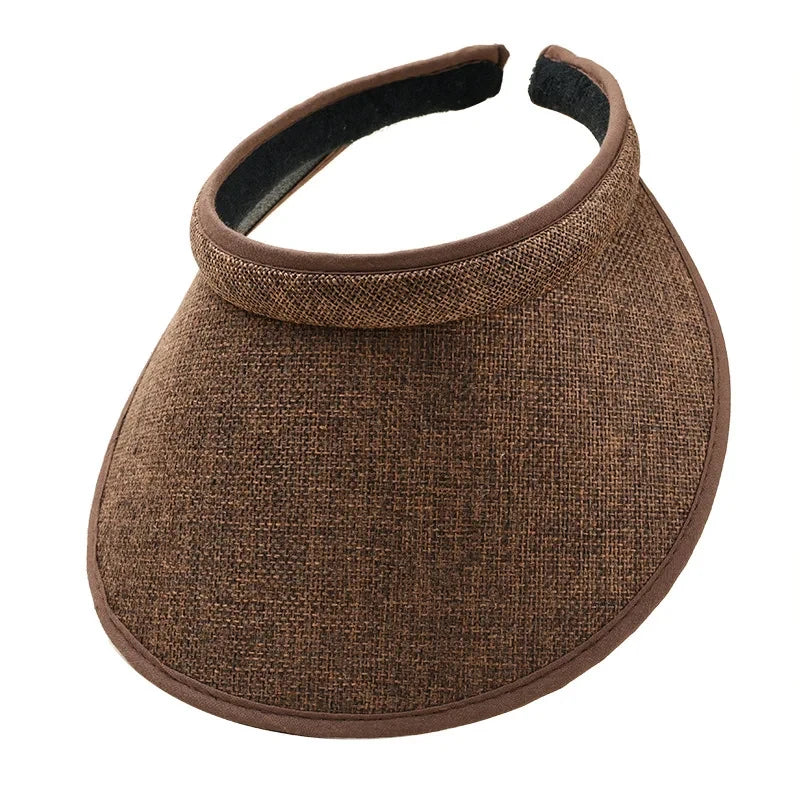 Wide Brim Foldable Straw Beach Hat