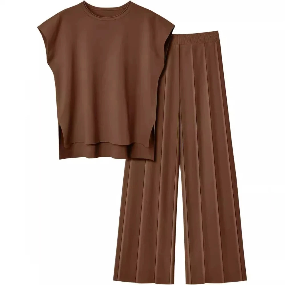 Knit Sleeveless Lounge Set
