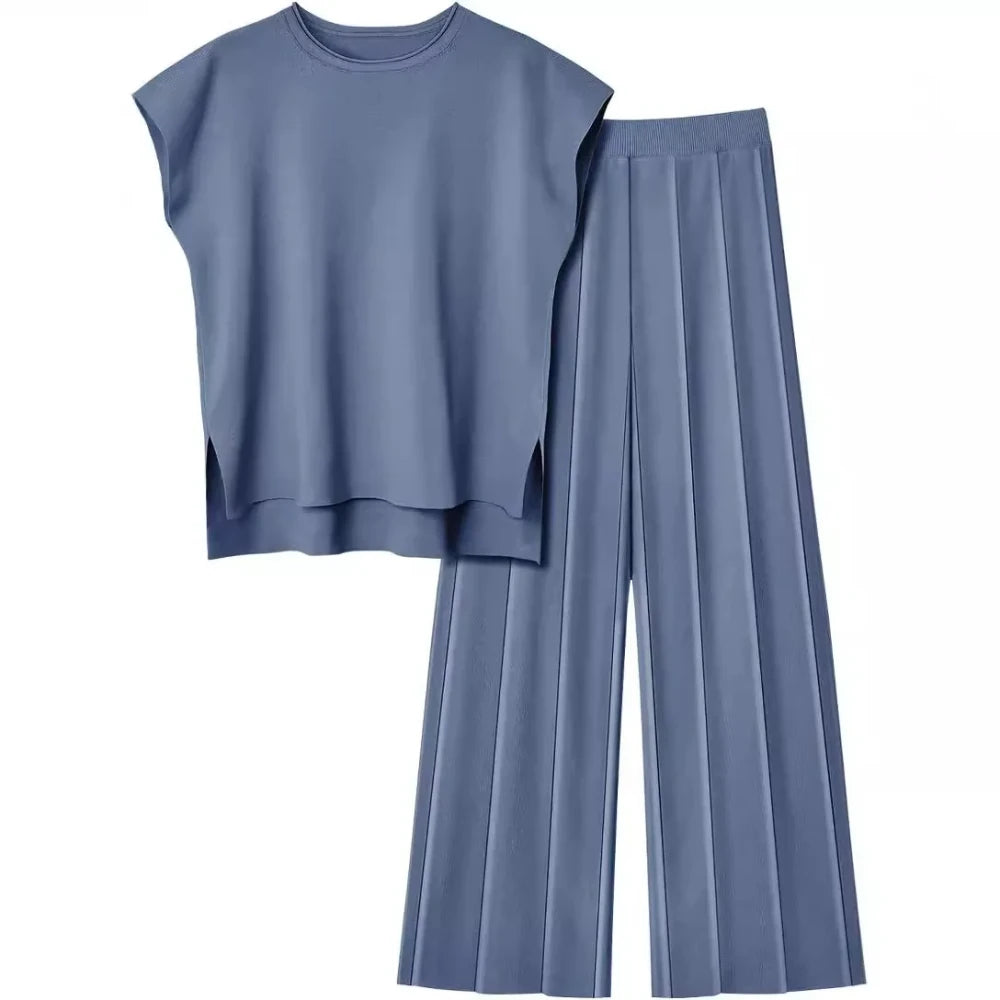 Knit Sleeveless Lounge Set