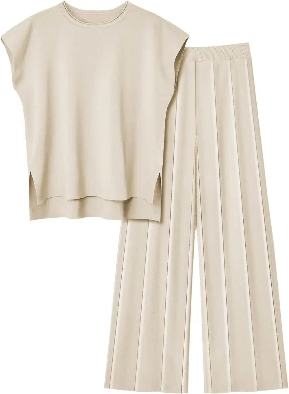 Knit Sleeveless Lounge Set