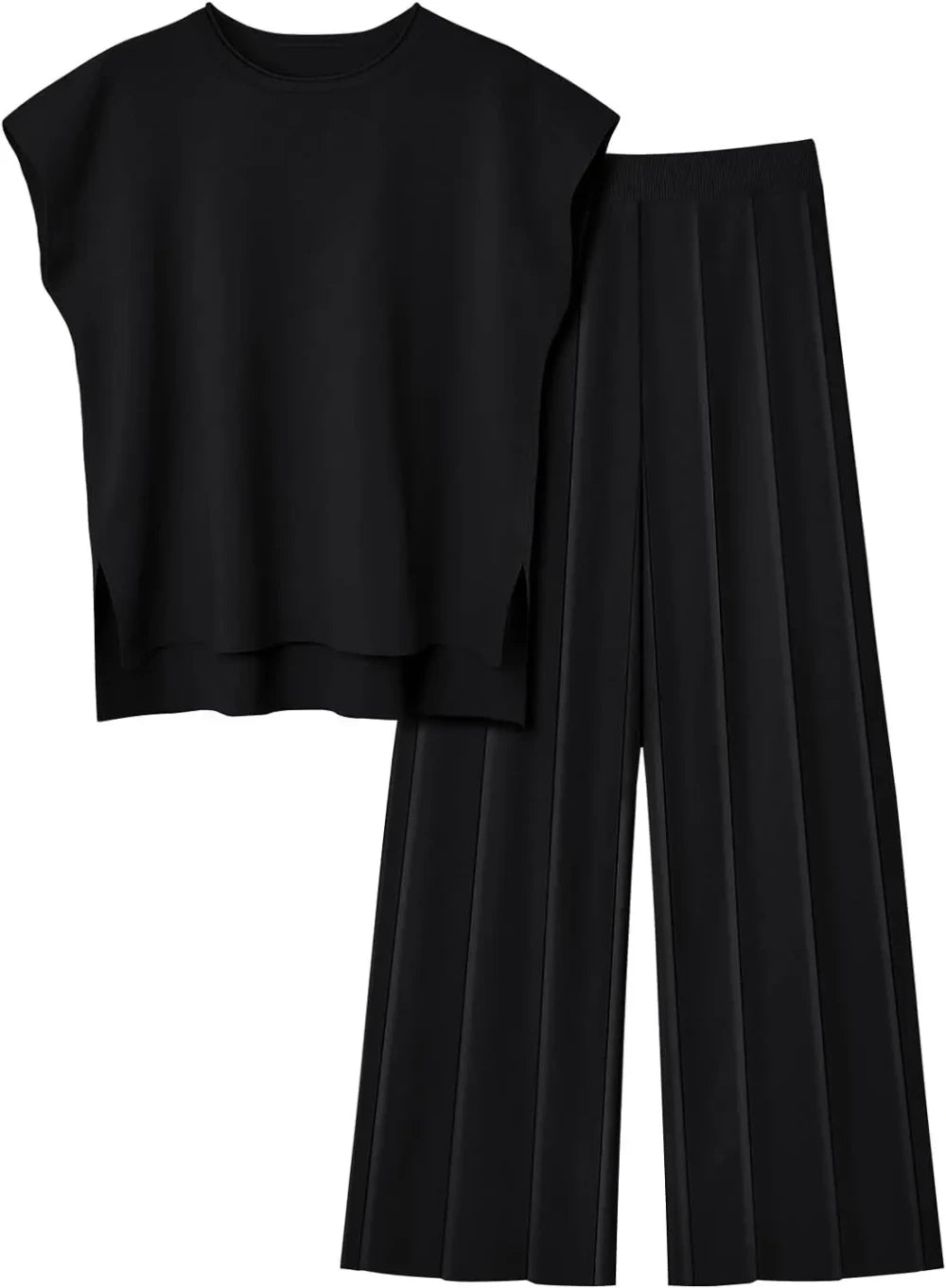 Knit Sleeveless Lounge Set