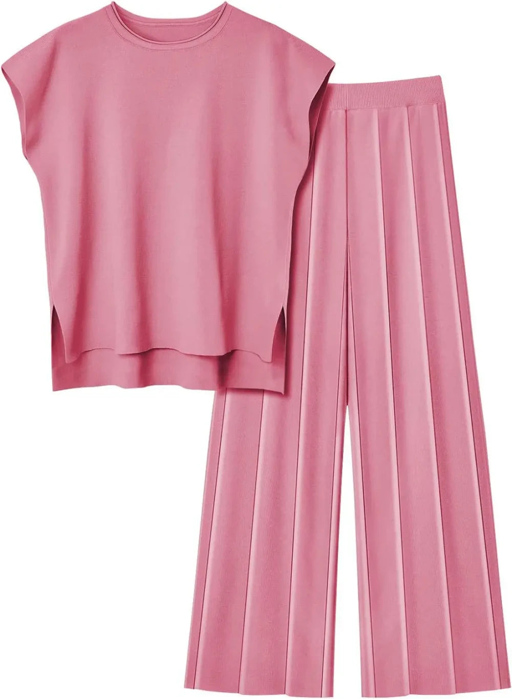 Knit Sleeveless Lounge Set