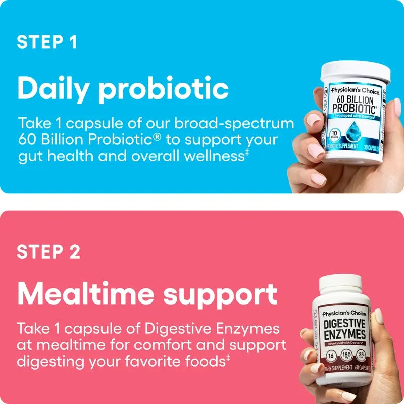 Digestive Enzyme and Probiotic Bundle