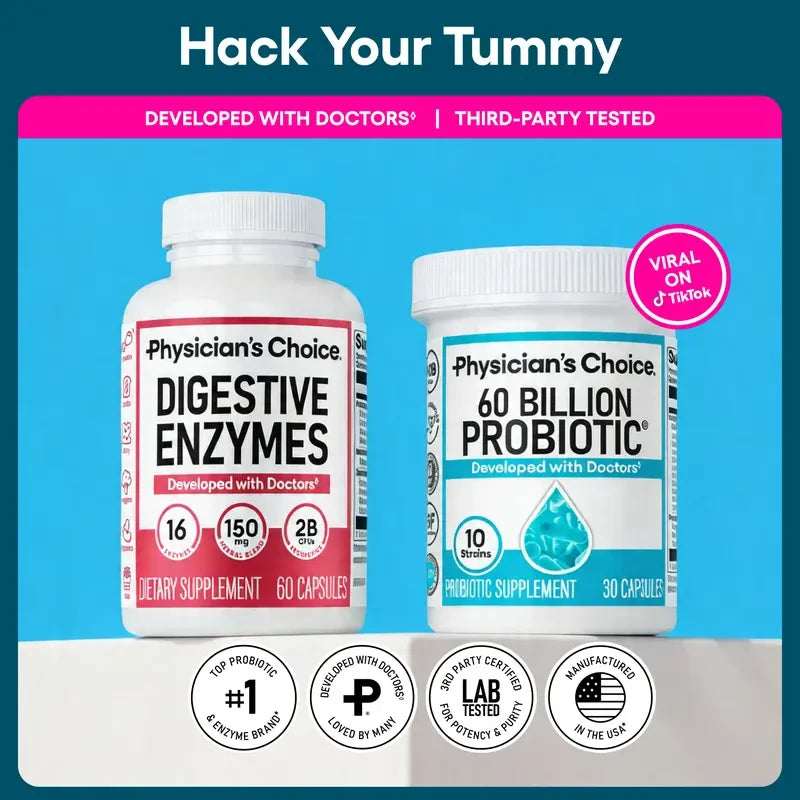 Digestive Enzyme and Probiotic Bundle