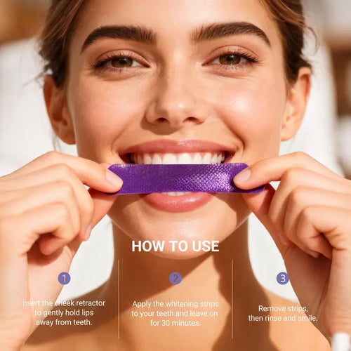 Ceelike Purple Teeth Whitening Strips