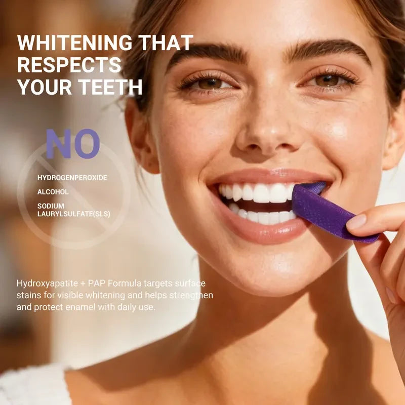 Ceelike Purple Teeth Whitening Strips