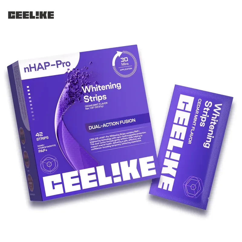 Ceelike Purple Teeth Whitening Strips